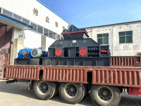 大型對輥花季黄版下载安装發往湖北河卵石製砂